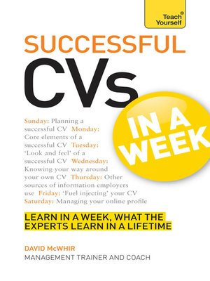 cover image of CVs In A Week